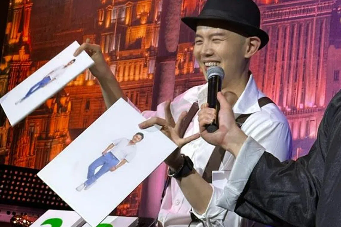 承尧带来逃脱魔术和读心术。（UFM100.3提供）