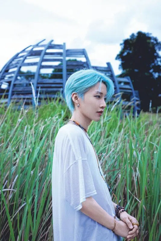 刘雨昕的MV在裕廊湖公园取景。（新加坡旅游局提供）