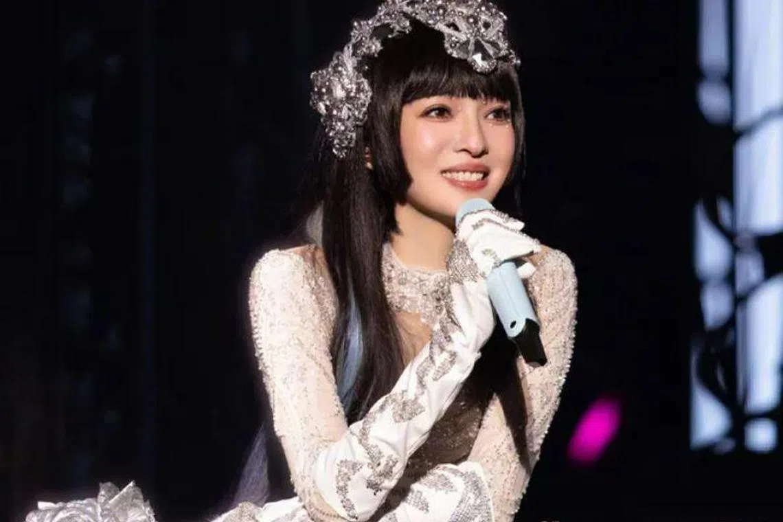 张韶涵近年来演艺重心都放在中国。（互联网）