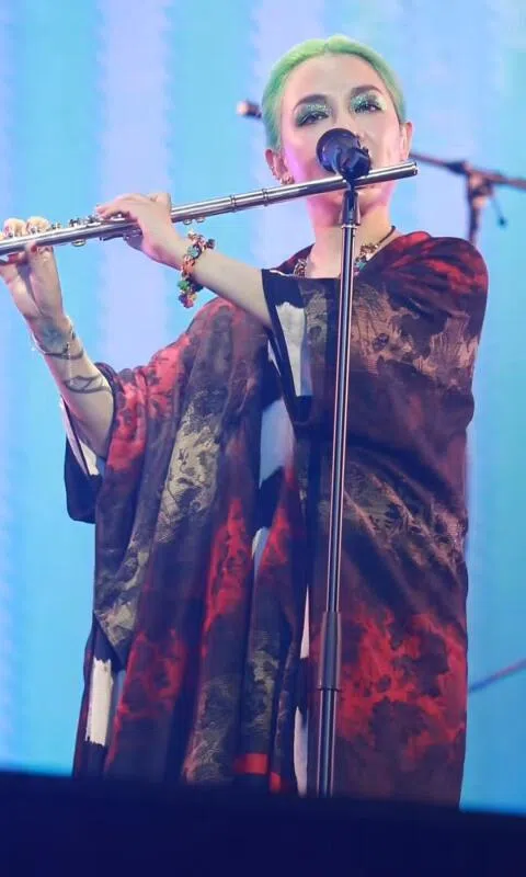 范晓萱为新加坡带来特别舞台表演。（互联网）