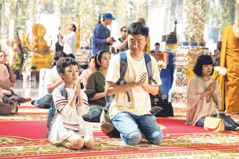 郑中基希望用《阿龙》警惕为人父母，要时刻注意孩子安全。（嘉华院线提供）