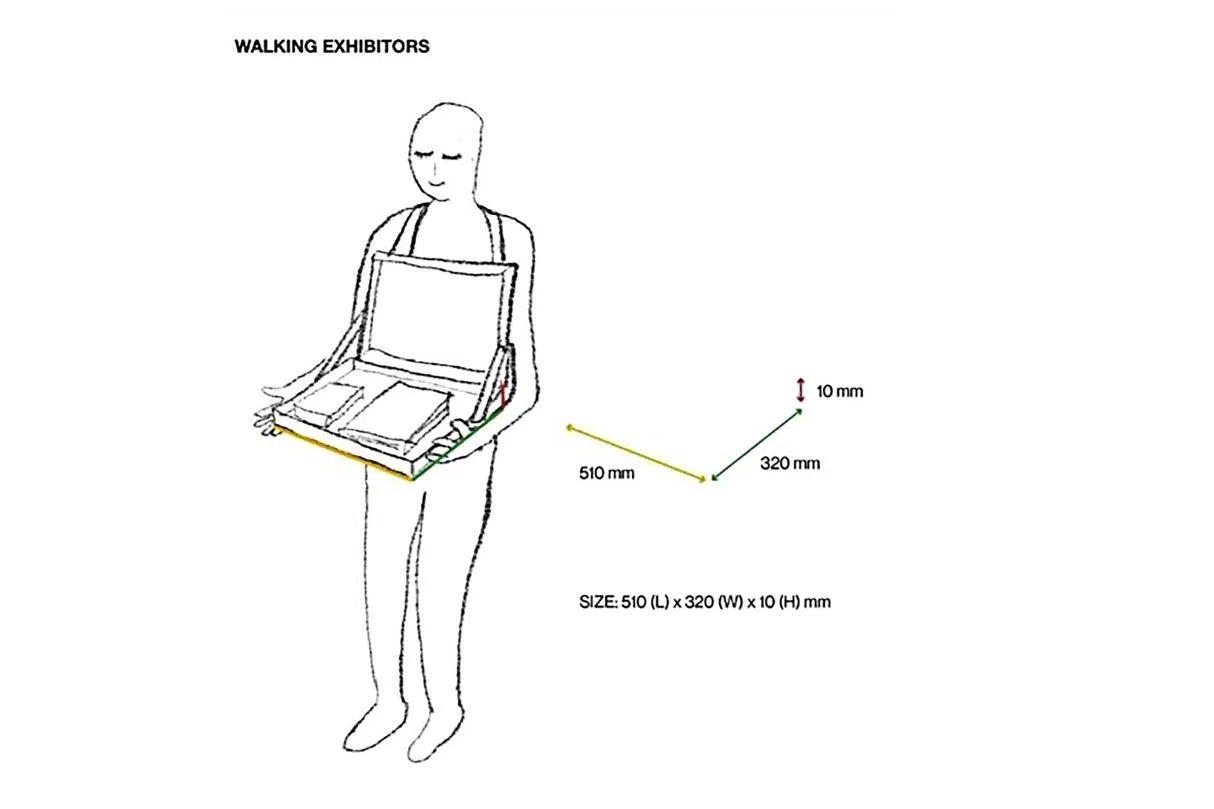 新加坡艺术书籍市集今年推出“流动参展者”计划，结果引来强烈批评。（STOMP）