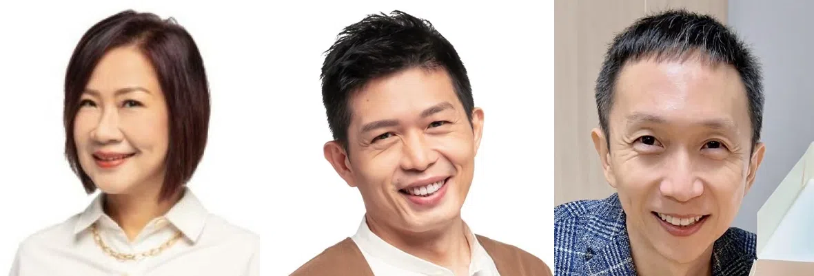 （左起）UFM1003DJ安娜、国贤、及德明。（档案照片）