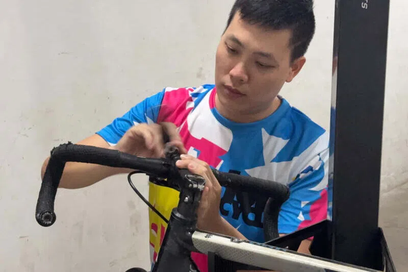 千元脚踏车遭弃水沟 男子修好盼物归原主