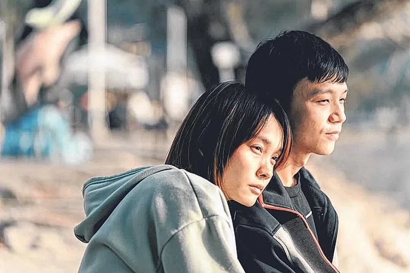 谈善言在《虎毒不》中面对丧夫式育儿的困境。（取自网络）