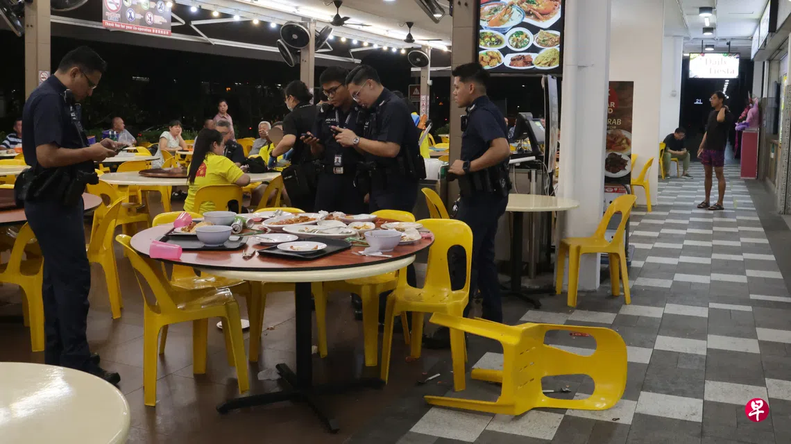 阿叔勿洛北醉闹咖啡店 涉伤四人推警察