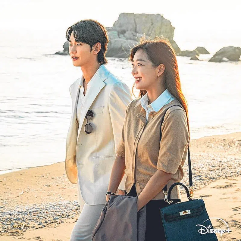 金秀贤与曹宝儿主演的Disney+剧《山寨人生》目前无上架计划。（取自网络）