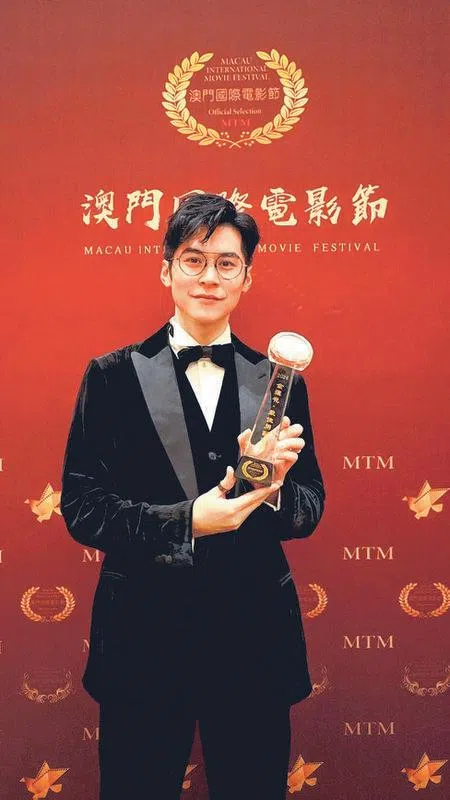 陈家乐时隔九年再夺最佳男配角。（取自网络）