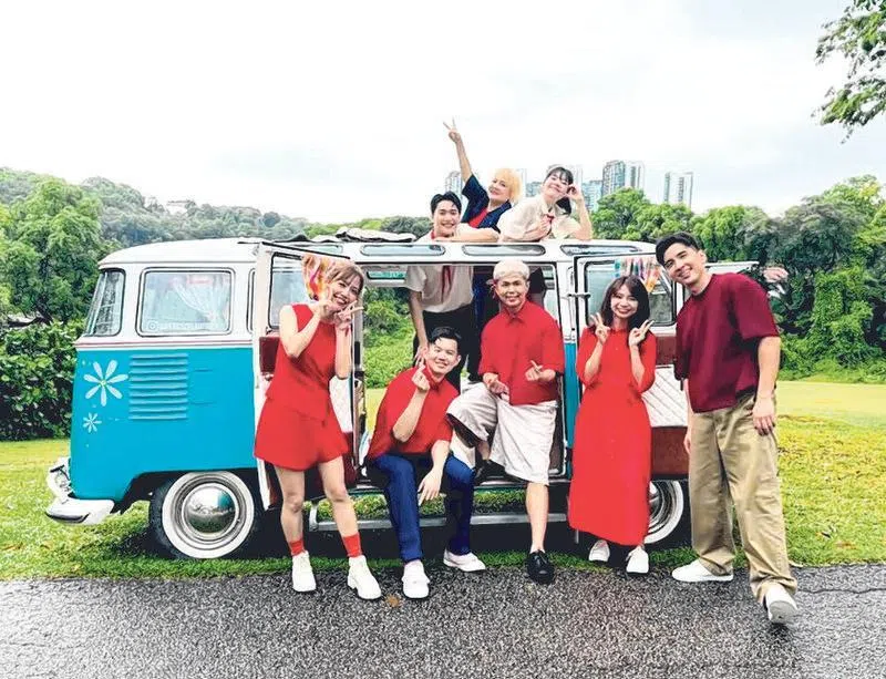 UFM100.3新年歌点击率破百万。（UFM100.3提供）