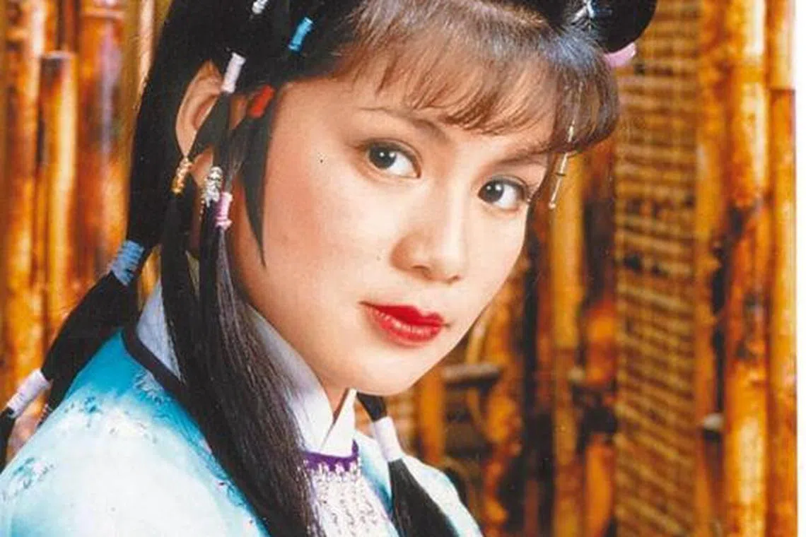 翁美玲饰演的黄蓉古灵精怪，活泼可爱。（取自网络）