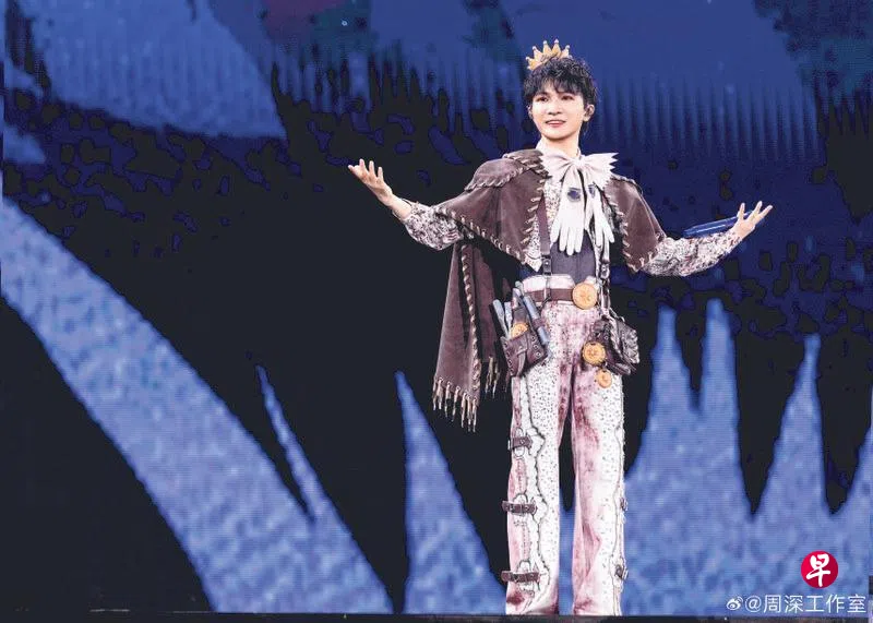 周深第三次将巡演带回家乡贵阳。 （周深工作室）