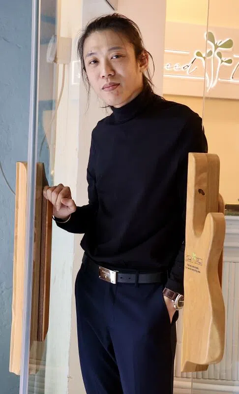 王伟良透露《被逼英雄》本月20日开拍。（曾美玲摄）