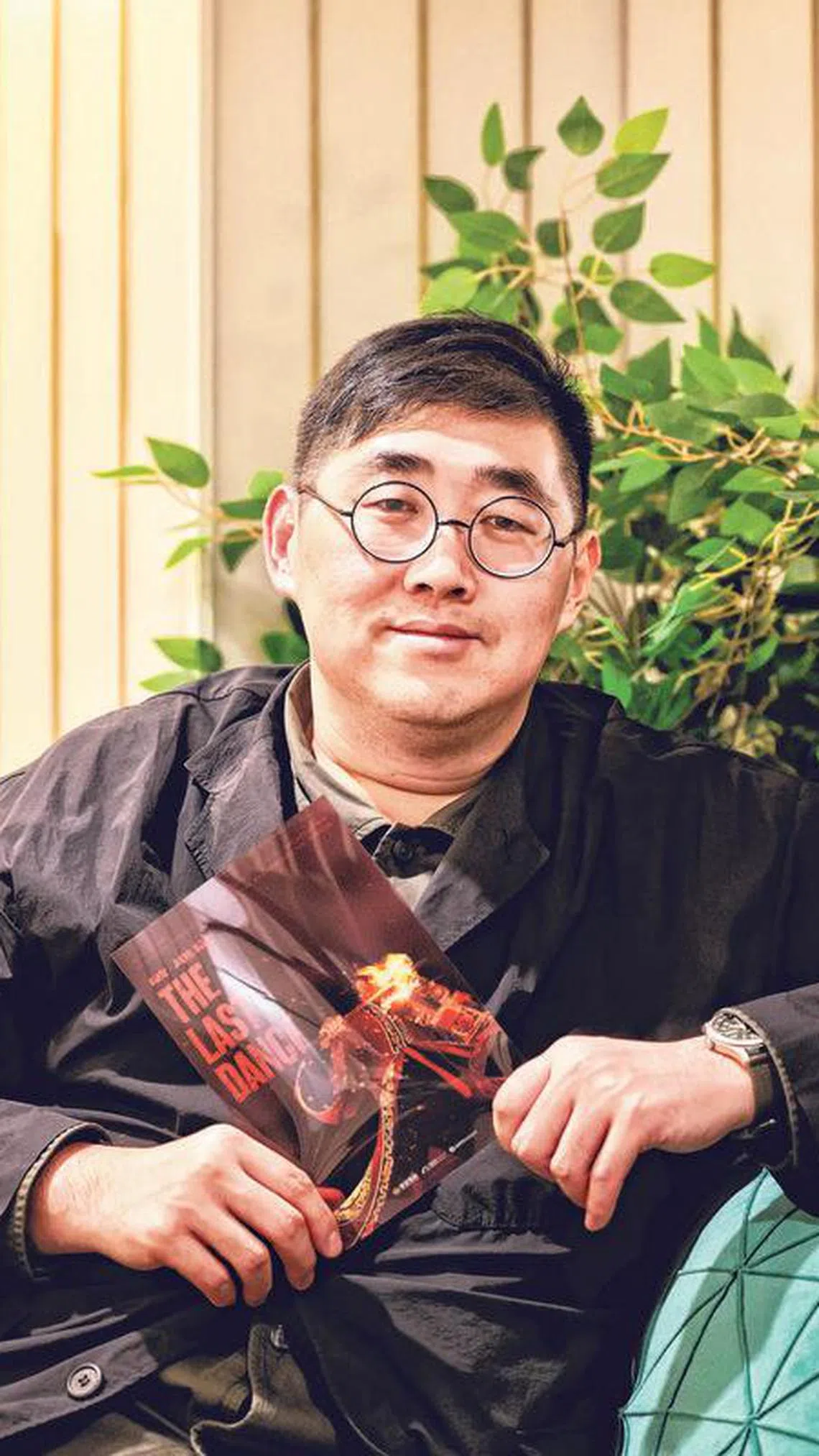 陈茂贤大赞演员们很敬业。（徐颖荃摄）