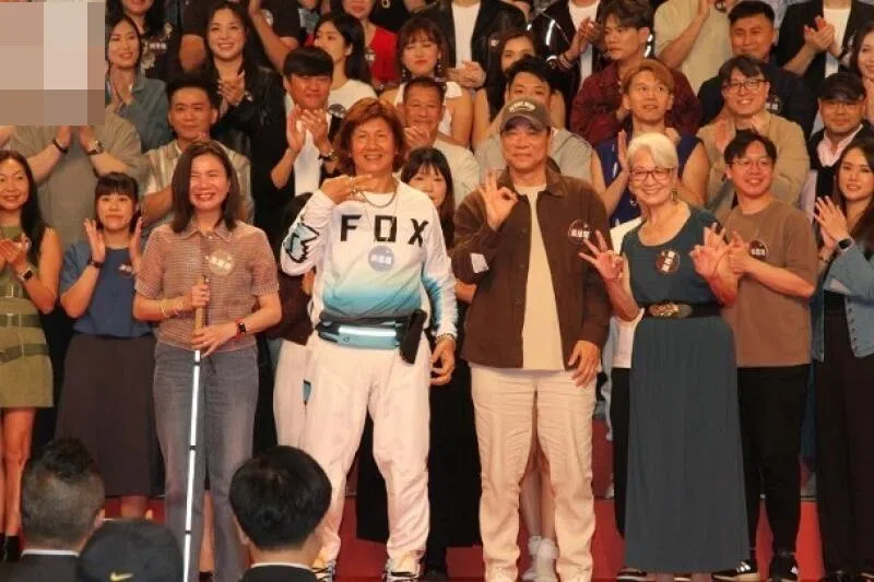 《中年好声音》140强与媒体见面。（取自网络）