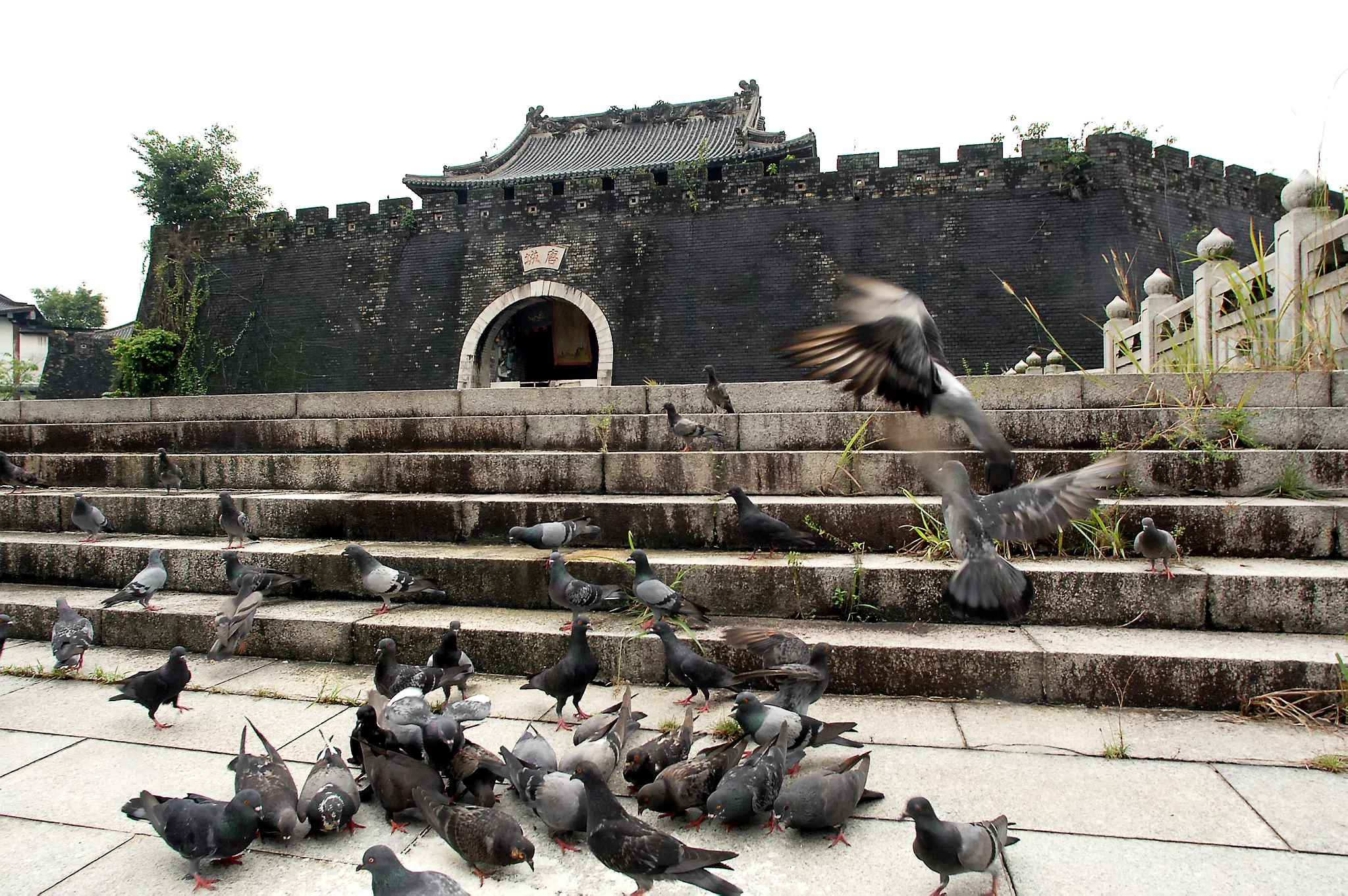 李欣盈怀念当年裕廊的唐城。（档案照片）