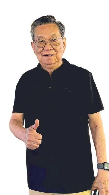 南华潮剧社社长卓林茂。（受访者提供）