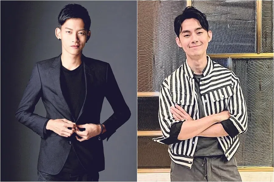 左图：洪爱玲指Ah Boy叶荣耀（图）适合出演孙子，因为孙子一角需带有“调皮感”。右图：彦维小二想出演孙子一角，笑称自己就是一个“小屁孩”。（取自网络）