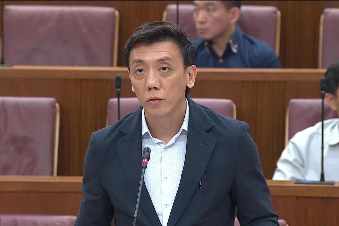 交通部代部长兼财政部高级政务部长萧振祥指出，为了使新加坡继续成为企业扩充和投资的首选地点，我国必须确保税收制度与时俱进，且符合行业需求，并与全球税制情况相同。（gov.sg视频截图）