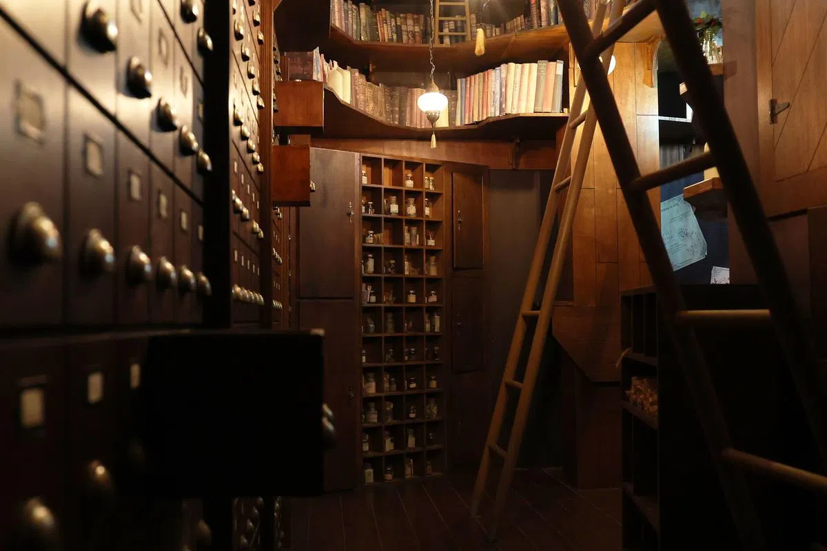 魔法师密室里供应“奇怪”的菜。（关俊威摄影）