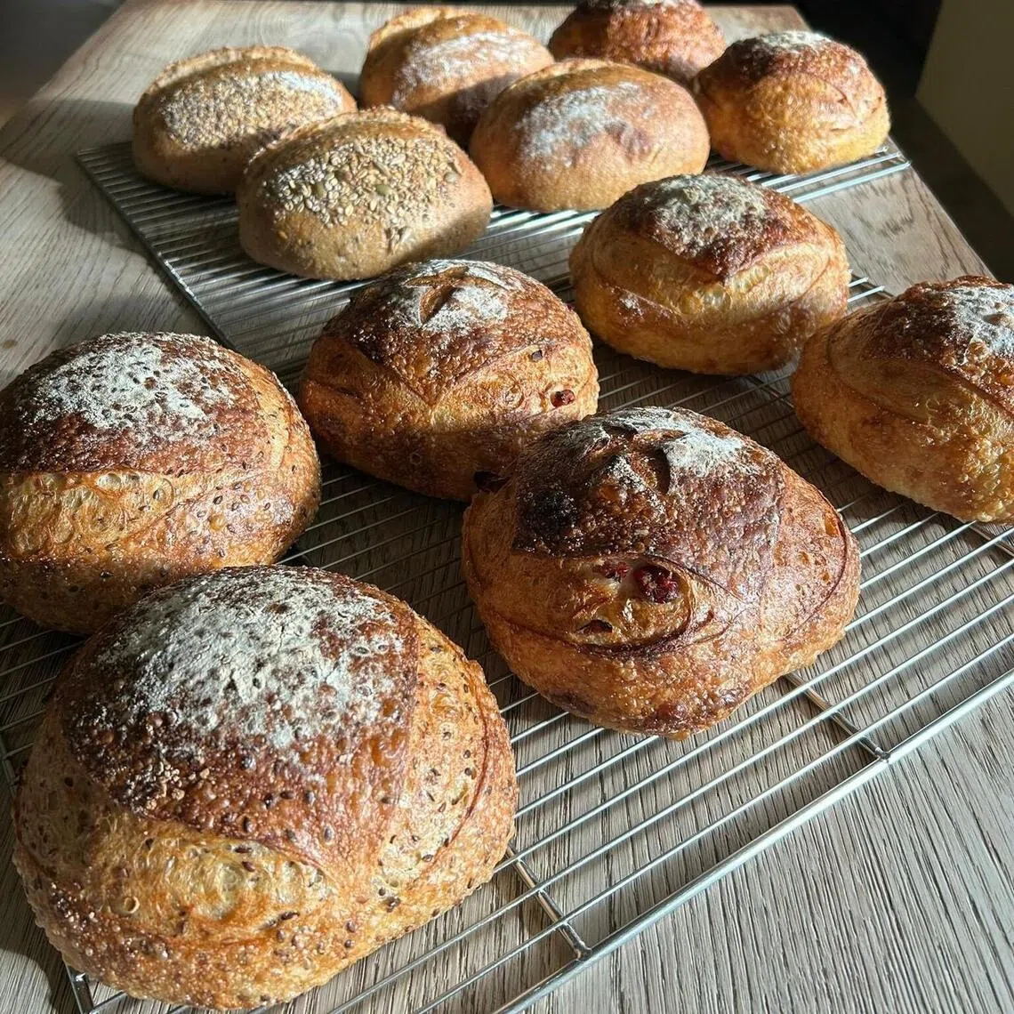 Creamier自家制作的手工酸面包。（品牌提供）