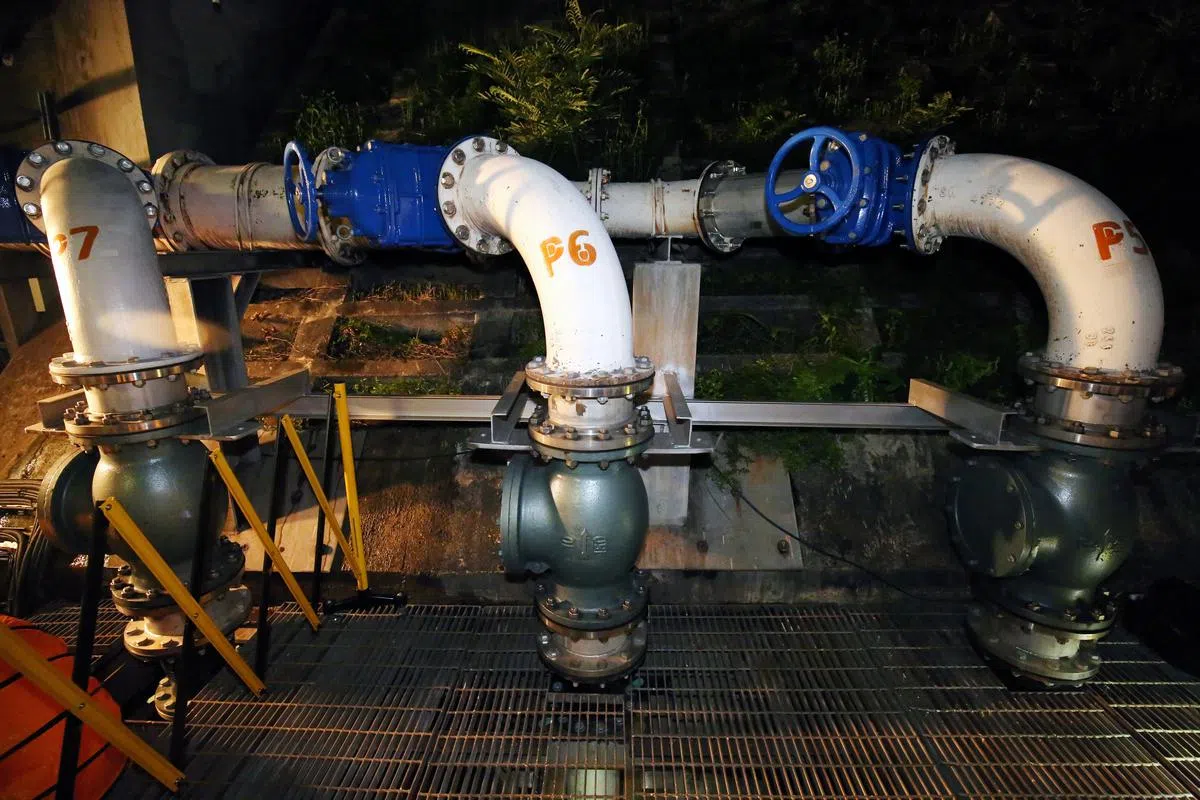 为避免地铁隧道再积水，陆路交通管理局与SMRT改良了碧山地铁站的抽水系统，采取了多项关键措施。（档案照）