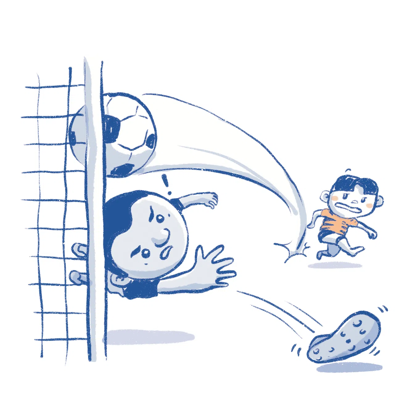 《校园足球日记》轻松描述活泼小男主角的家庭、校园等生活趣事糗事。（图/城市书房提供）