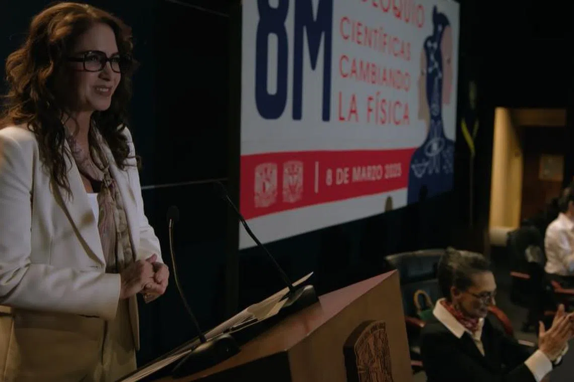 诺拉被遮蔽的才华在新时代大放异彩，得到学术界的高度重视。（视频截图／Netflix）