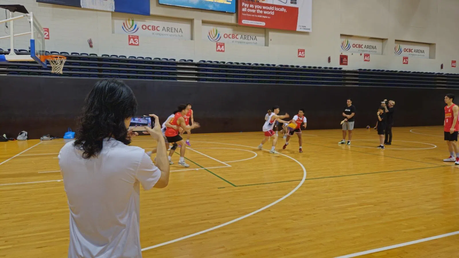 五人学生团队制作的短视频，着重于捕捉运动员在赛前好几个月所付出的努力。（受访者提供）