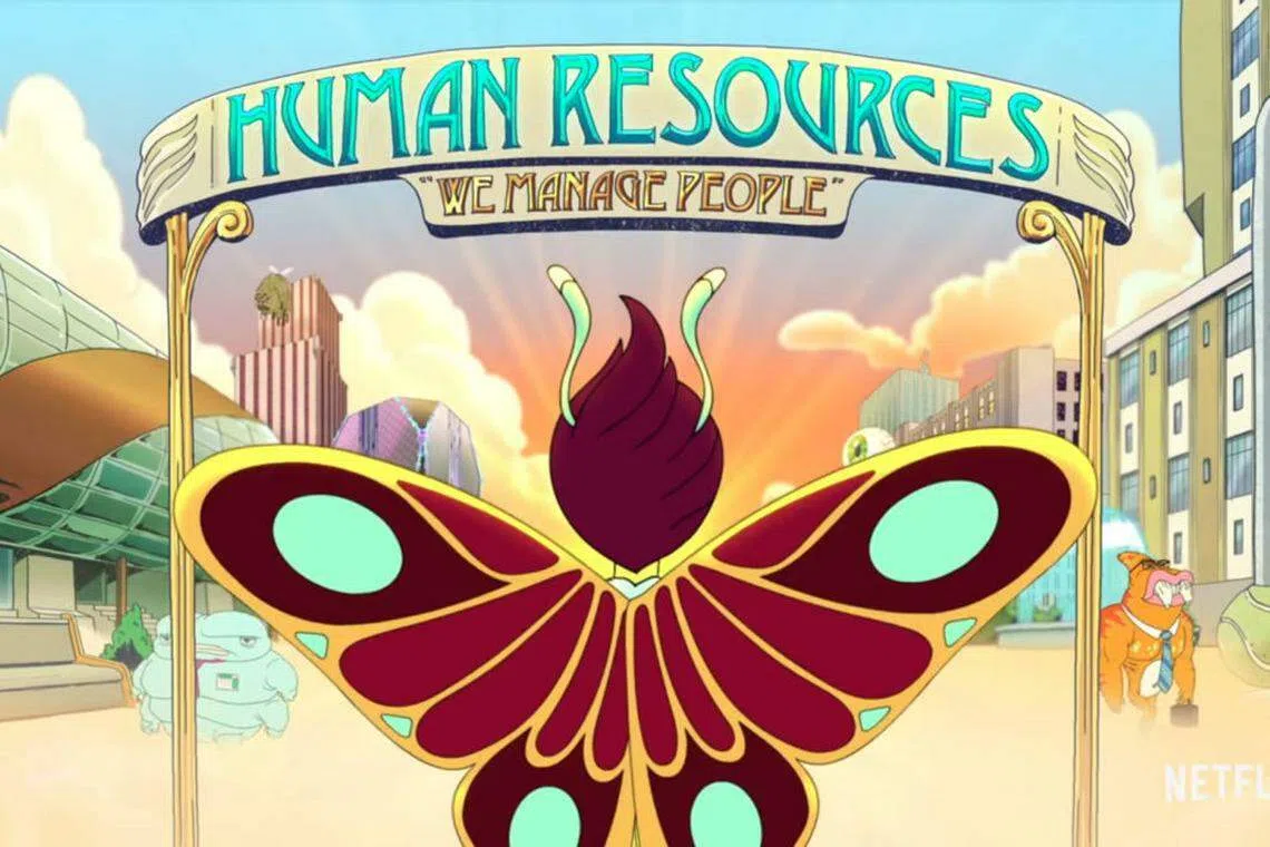 《人力资源》中的职场妖精们各司其职，负责管理人类乙方。（互联网）