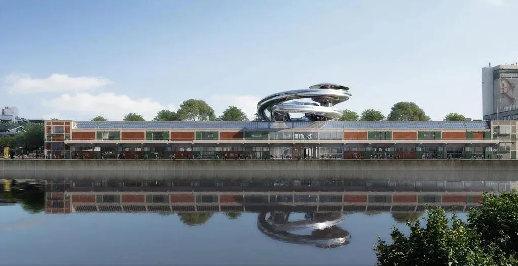 全球首座“通过艺术讲述移民故事”的Fenix博物馆位于荷兰鹿特丹。（艺术构想图，取自Fenix博物馆官网）