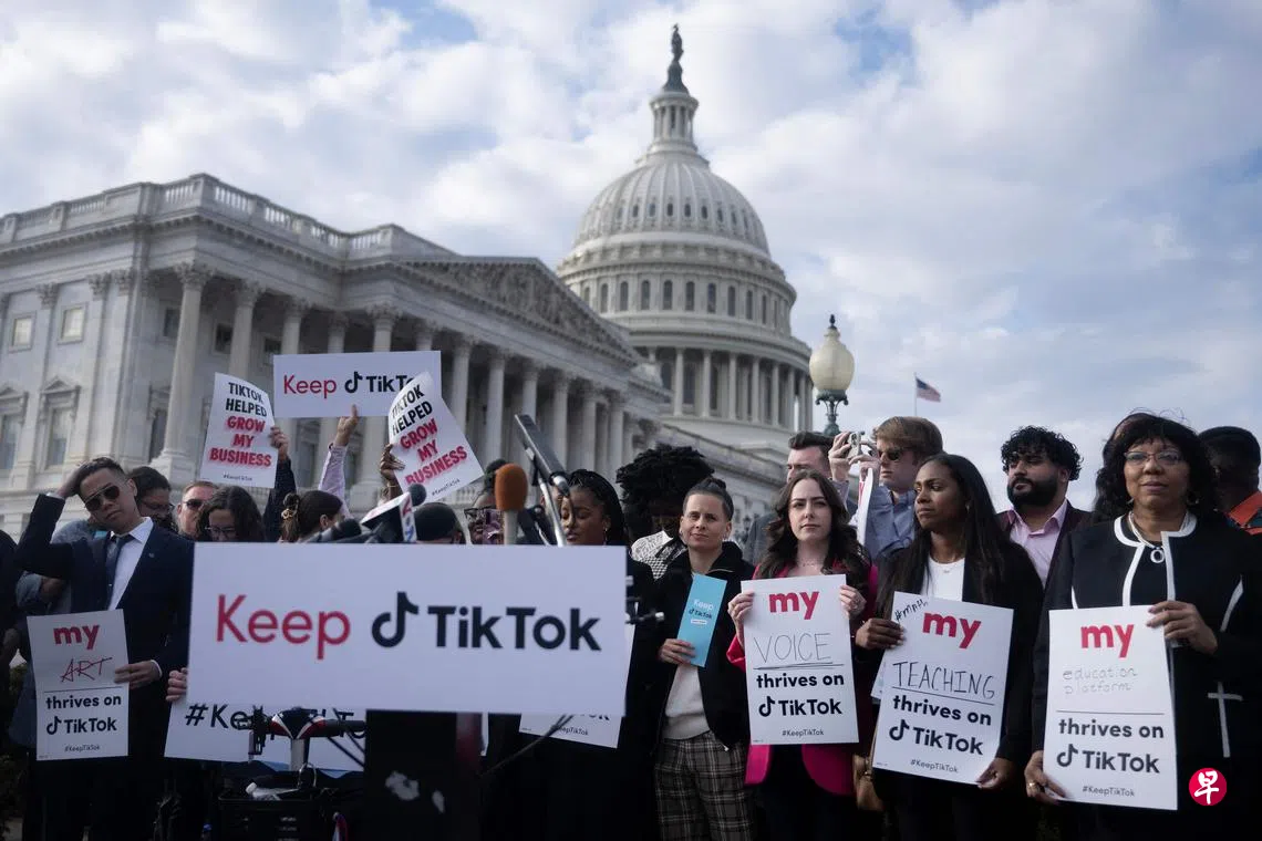 美国最高法院驳回TikTok“不卖就禁”上诉禁令将如期19日生效| 联合早报