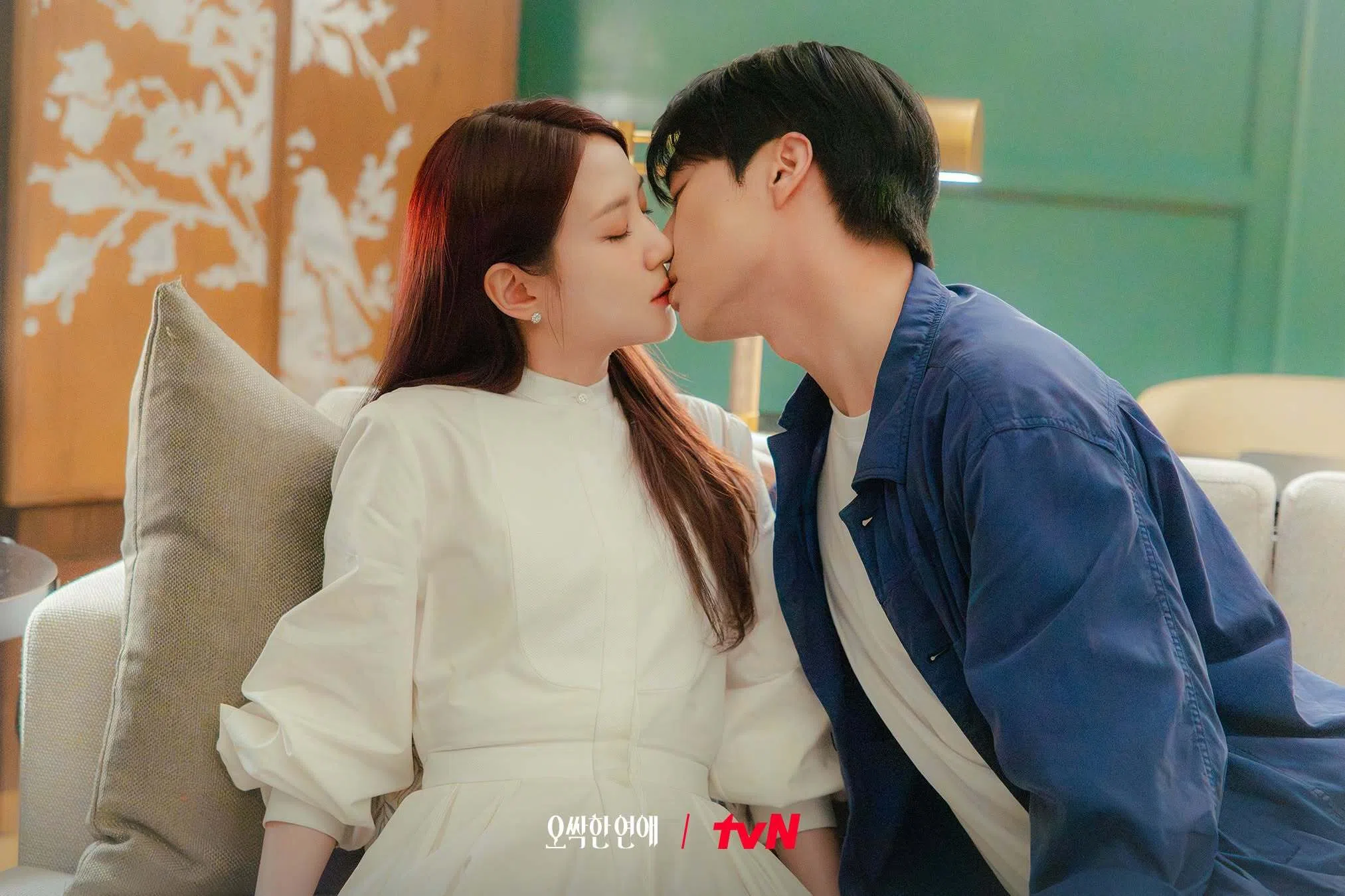 《毛骨悚然的恋爱》虽然谈“鬼”，但是剧情搞笑轻松。（取自tvN Drama脸书）