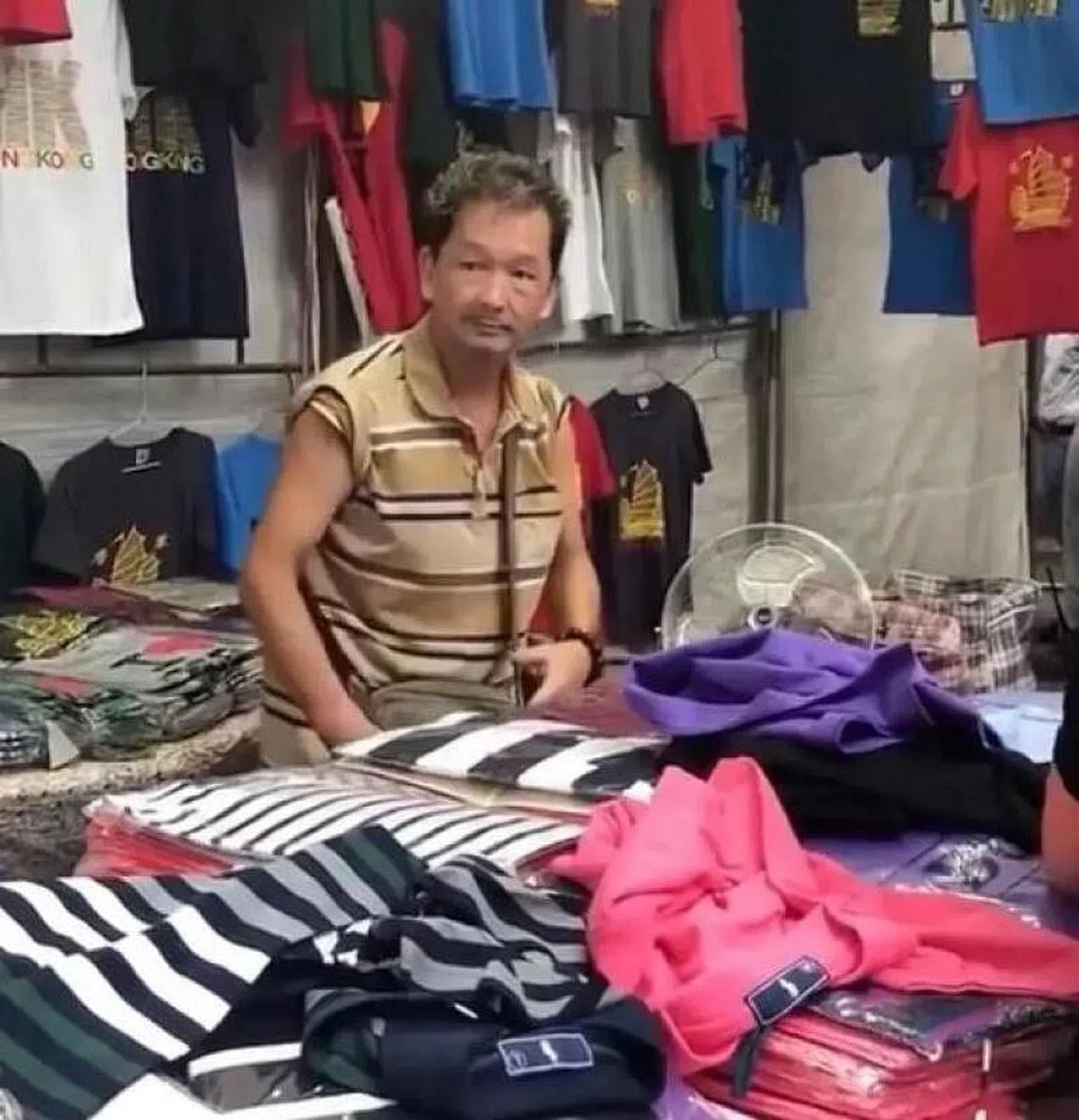 廖启智遗作《女人街，再见了》。（网络）