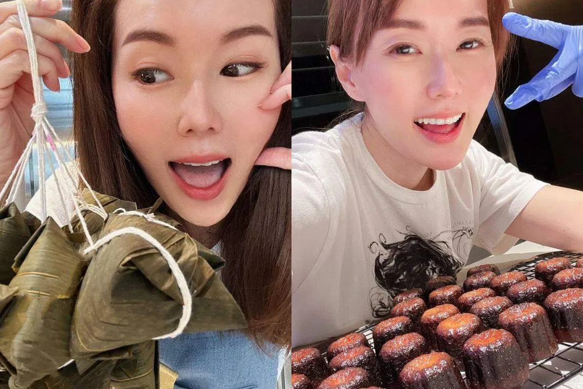 林湘萍平日喜欢自己研究烹饪和烘焙。（取自林湘萍IG）