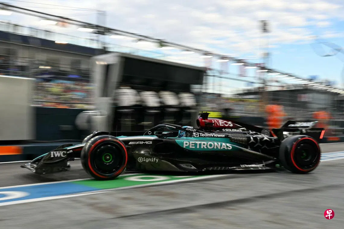 F1新加坡站赛事期间瑞银宣布与马赛地车队续约合作| 联合早报