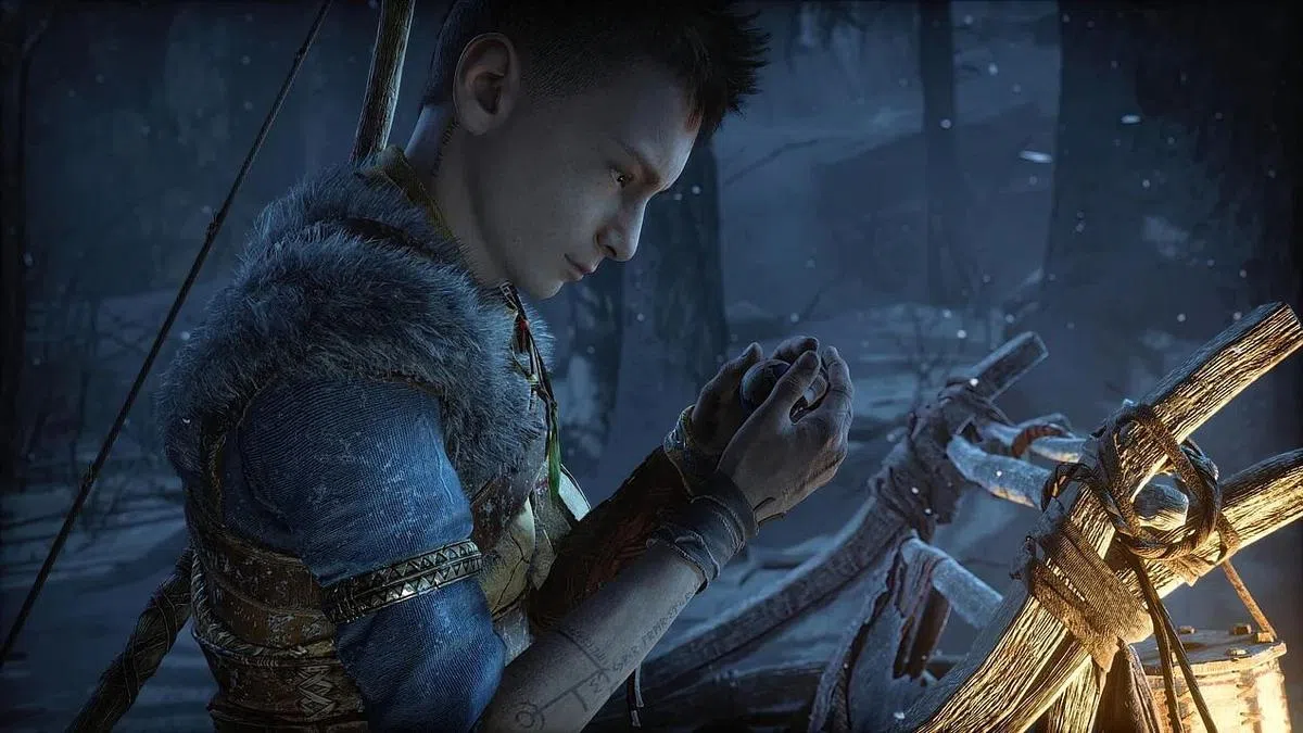 阿特柔斯背负着成为洛基，并且最终在“诸神黄昏”赴死的命运。（游戏截图，厂商提供照片）