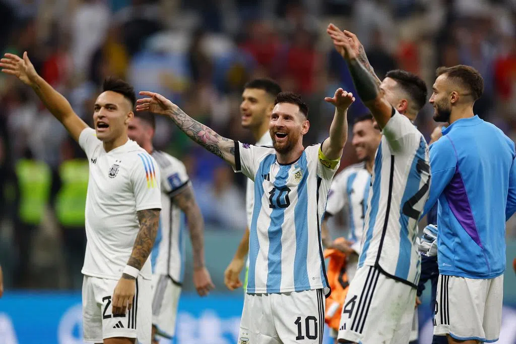 阿根廷三球轻取克罗地亚进决赛 梅西距梦想成真仅一步之遥