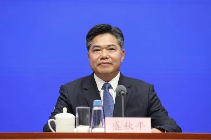 中国商务部副部长盛秋平转任南昌市委书记