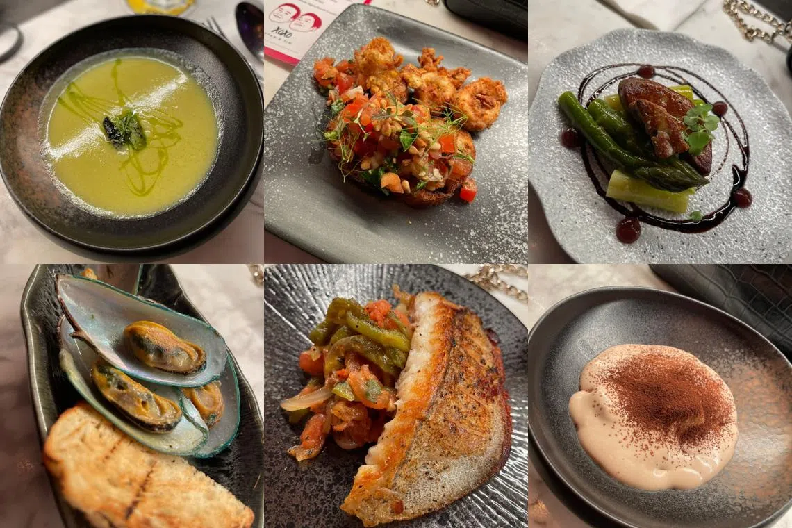 王禄江首次卖厨艺，以自己在欧洲旅游的美食回忆做料理。（王禄江经纪人提供）