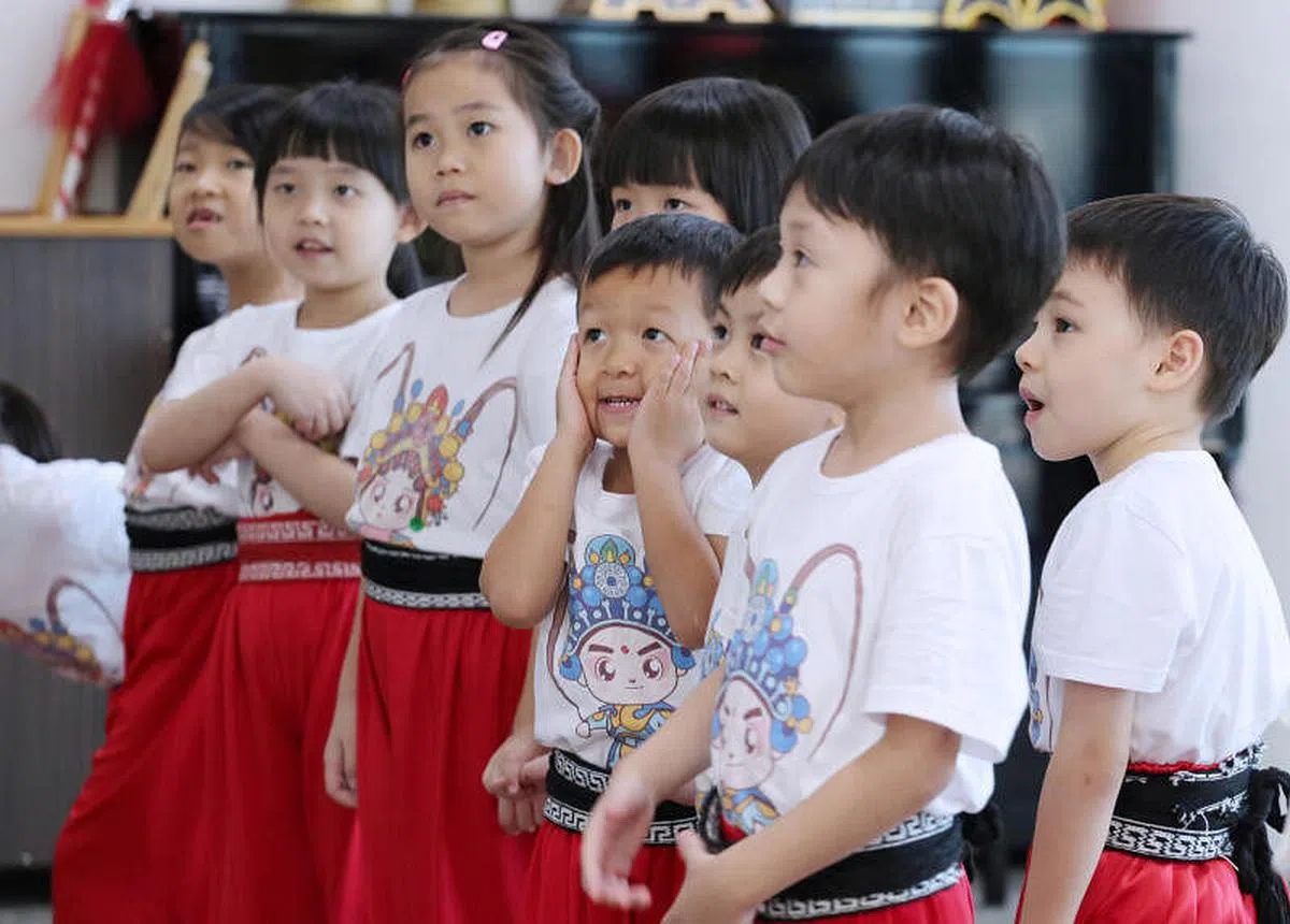 南华的潮剧宝宝们将在潮州节的“少儿专场”中亮相。（档案照）