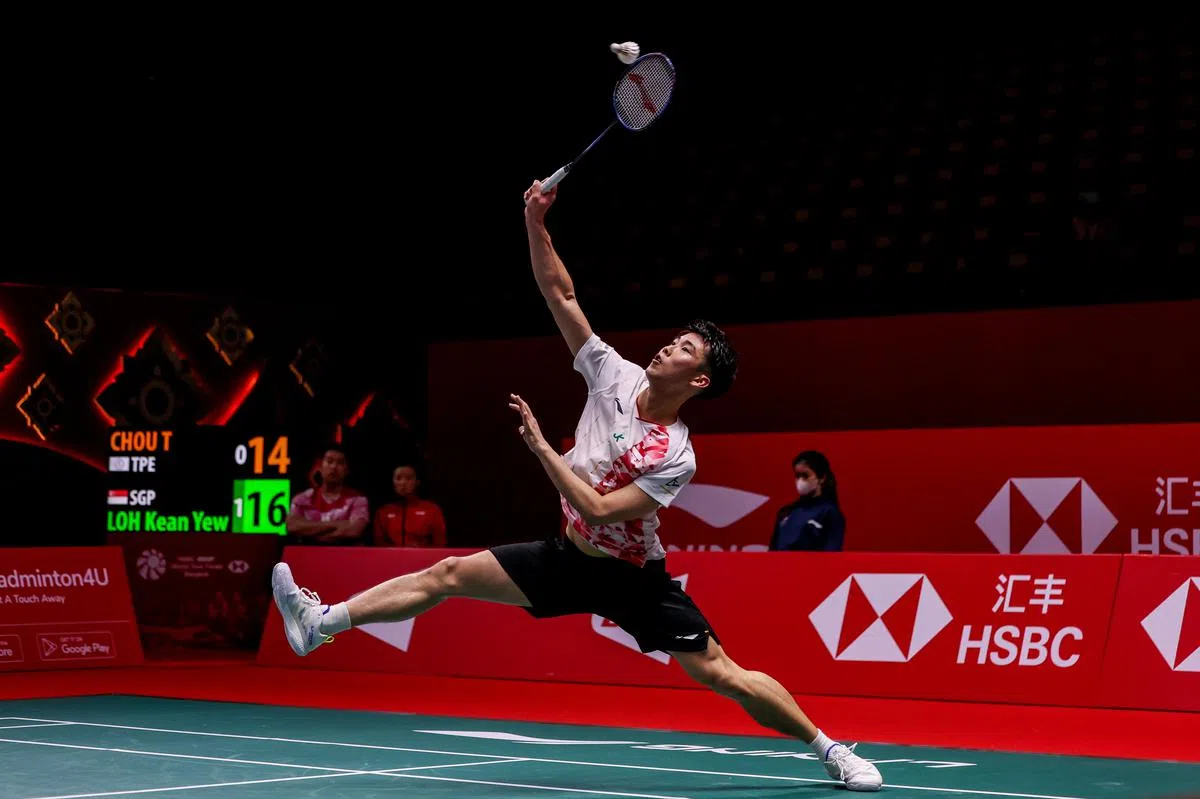 骆建佑在B组小组赛状态不俗，首战迎战周天成时，将自身的优势发挥得淋漓尽致。（Badmintonphoto提供）