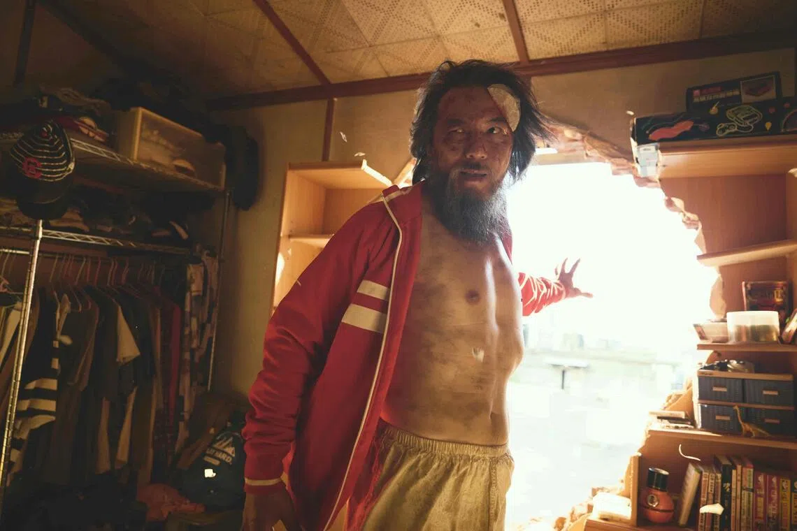 戴立忍在《功夫》饰演拥有绝世武功的大侠。（嘉华院线提共）