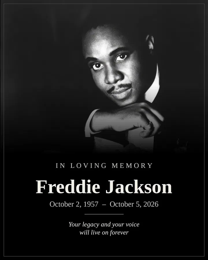 家属追忆Freddie Jackson。（取自Freddie Jackson脸书）
