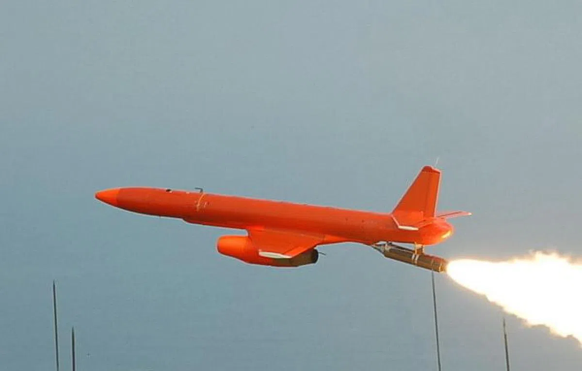 台湾中山科学研究院研发的1089靶机。（互联网）