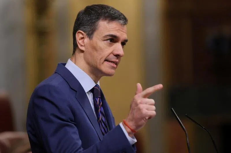 西班牙首相桑切斯星期一（4月13日）在北京访问期间说，中国与欧盟之间的贸易不平衡“不可持续”，并呼吁中国扩大进口。