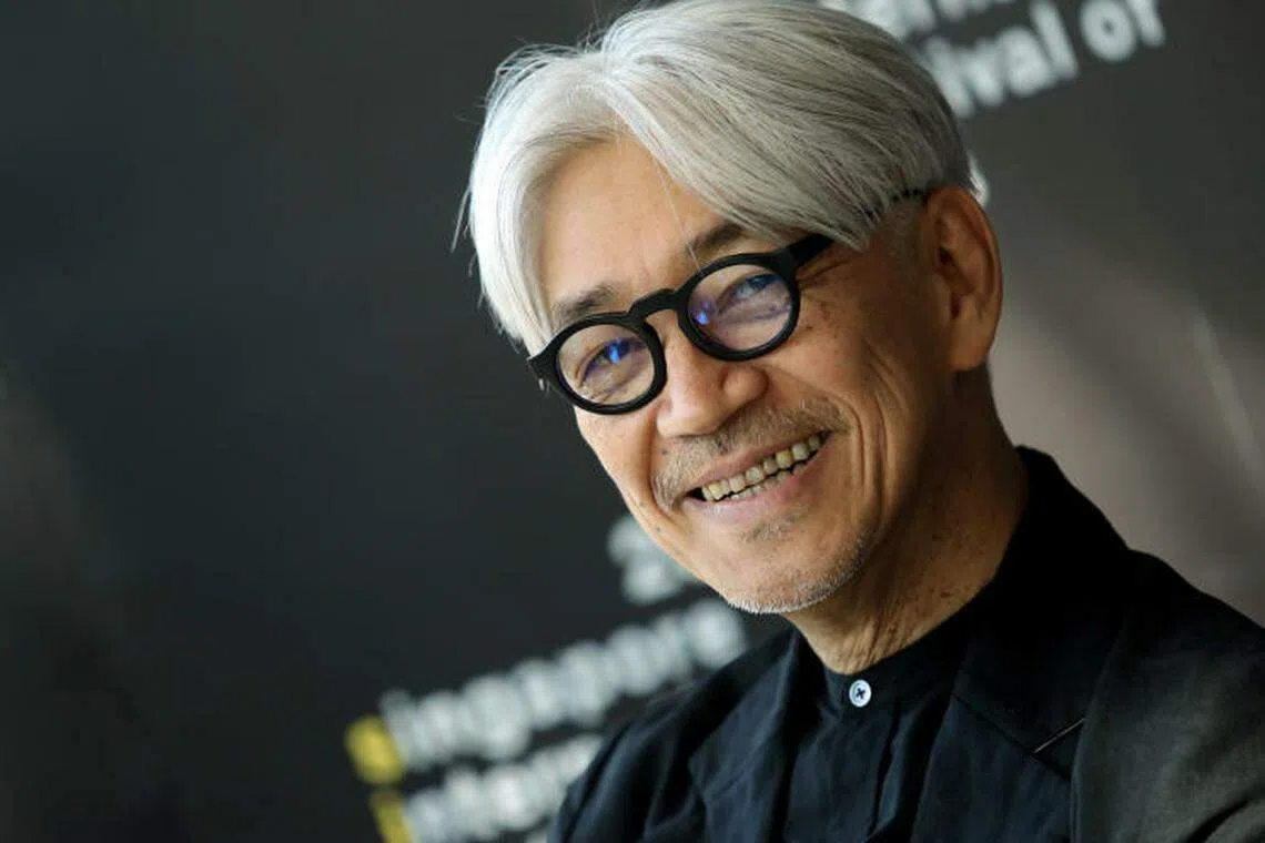 坂本龙一对《怪物》感到满意。（档案照）