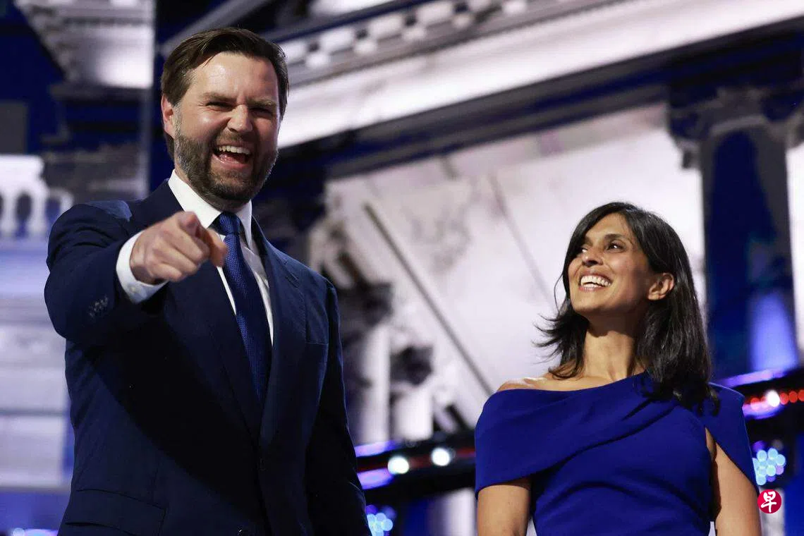 美国共和党副总统候选人万斯誓言改善民生为工人群众而战| 联合早报