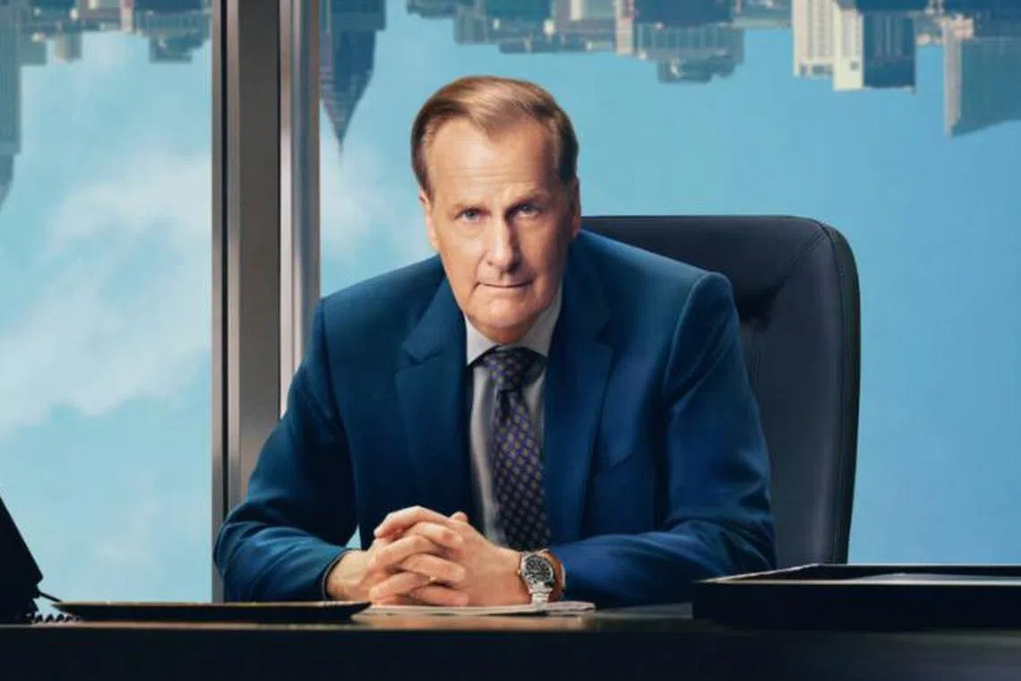 杰夫丹尼尔在“A Man in Full”演出破产的房地产大亨。（互联网）