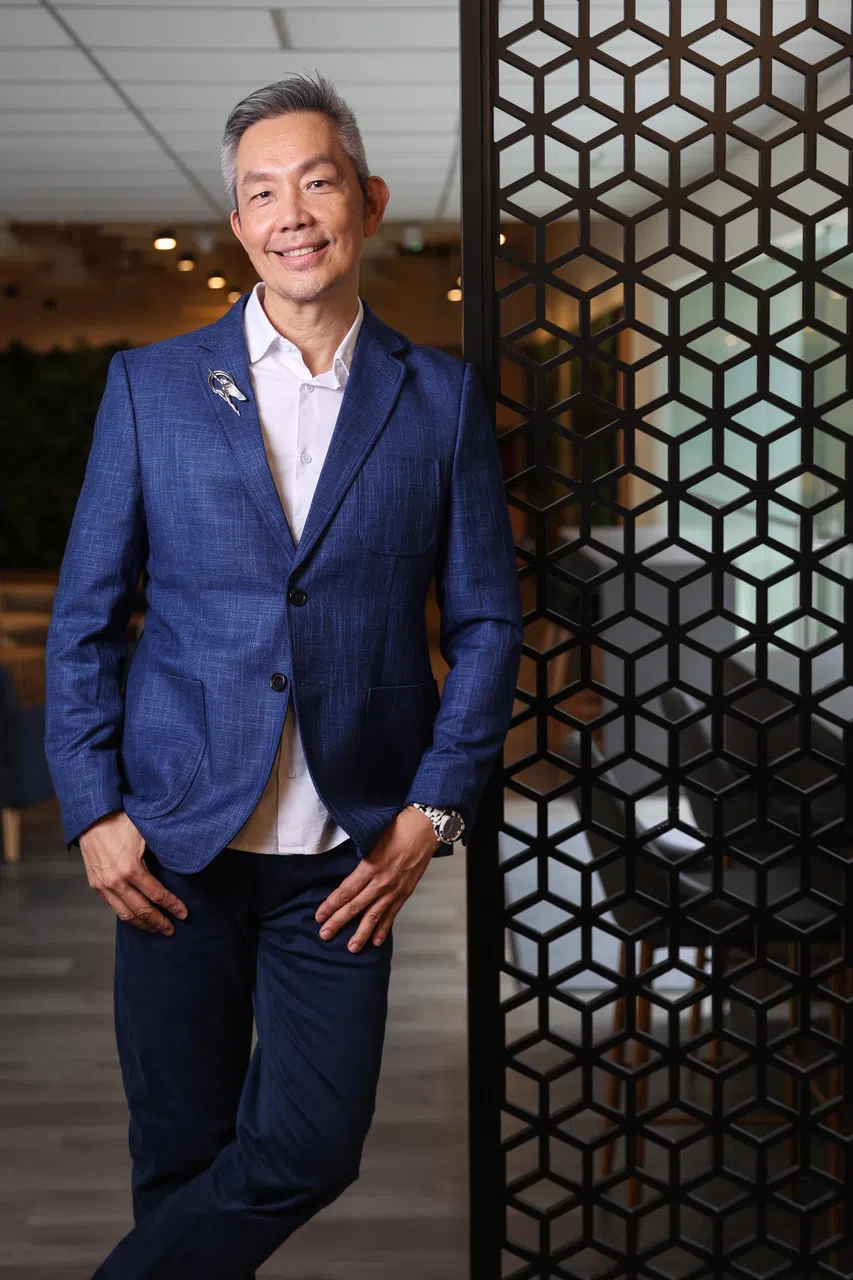 莫健发是一名演员兼模特儿，曾参演多部影剧，包括8频道剧“Shero”、《医生不是神》、5频道长寿剧“Sunny Side Up”、电影《疯狂富豪》等。（白艳琳摄）