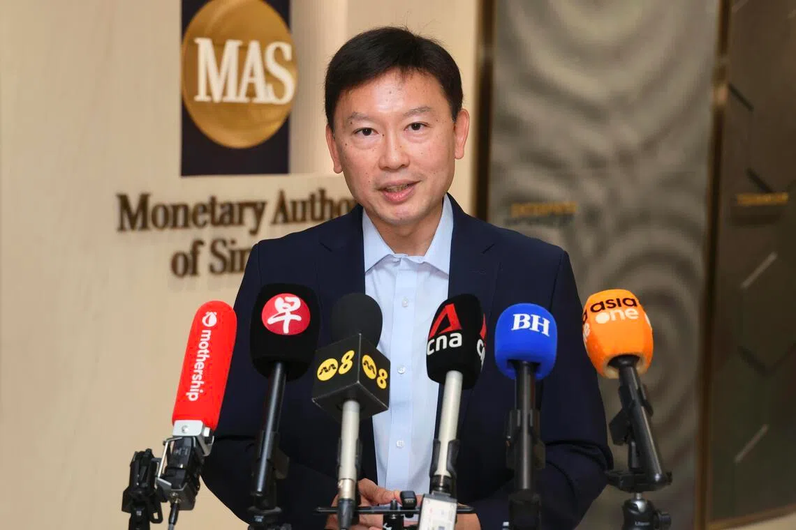 金管局副主席徐芳达接受媒体访问时指出，黄金交易为新加坡在财富管理、资产管理等现有业务之外，增添一个新的经济支柱。（郑一鸣摄）